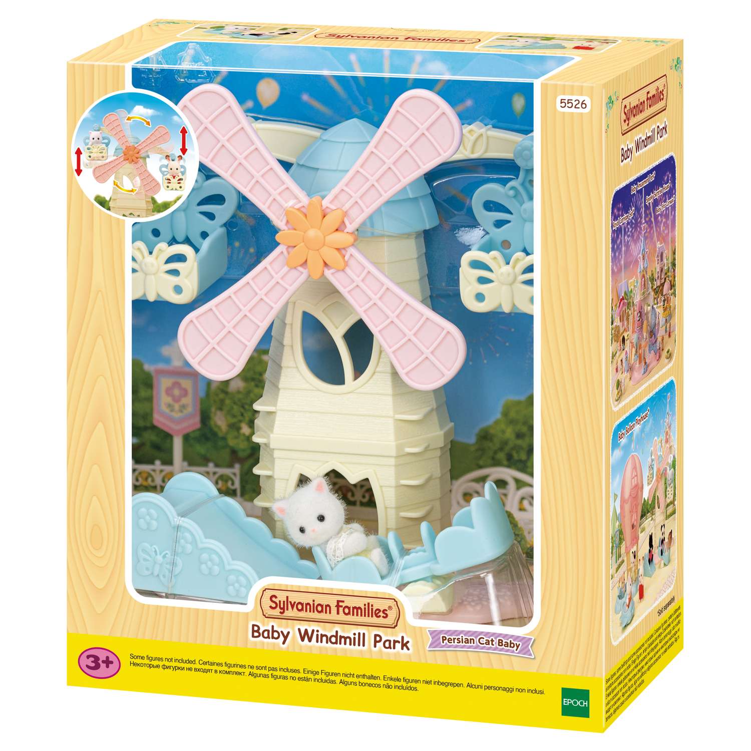 Набор Sylvanian Families Игровая площадка Ветряная мельница 5526 - фото 8