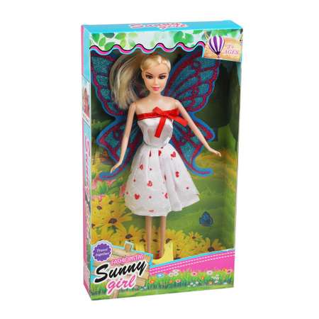 Кукла Фея Наша Игрушка 28 см в платье с крылышками