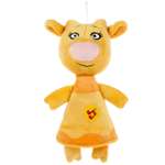 Интерактивная игрушка мягкая Мульти-Пульти Оранжевая корова Зо 21 см