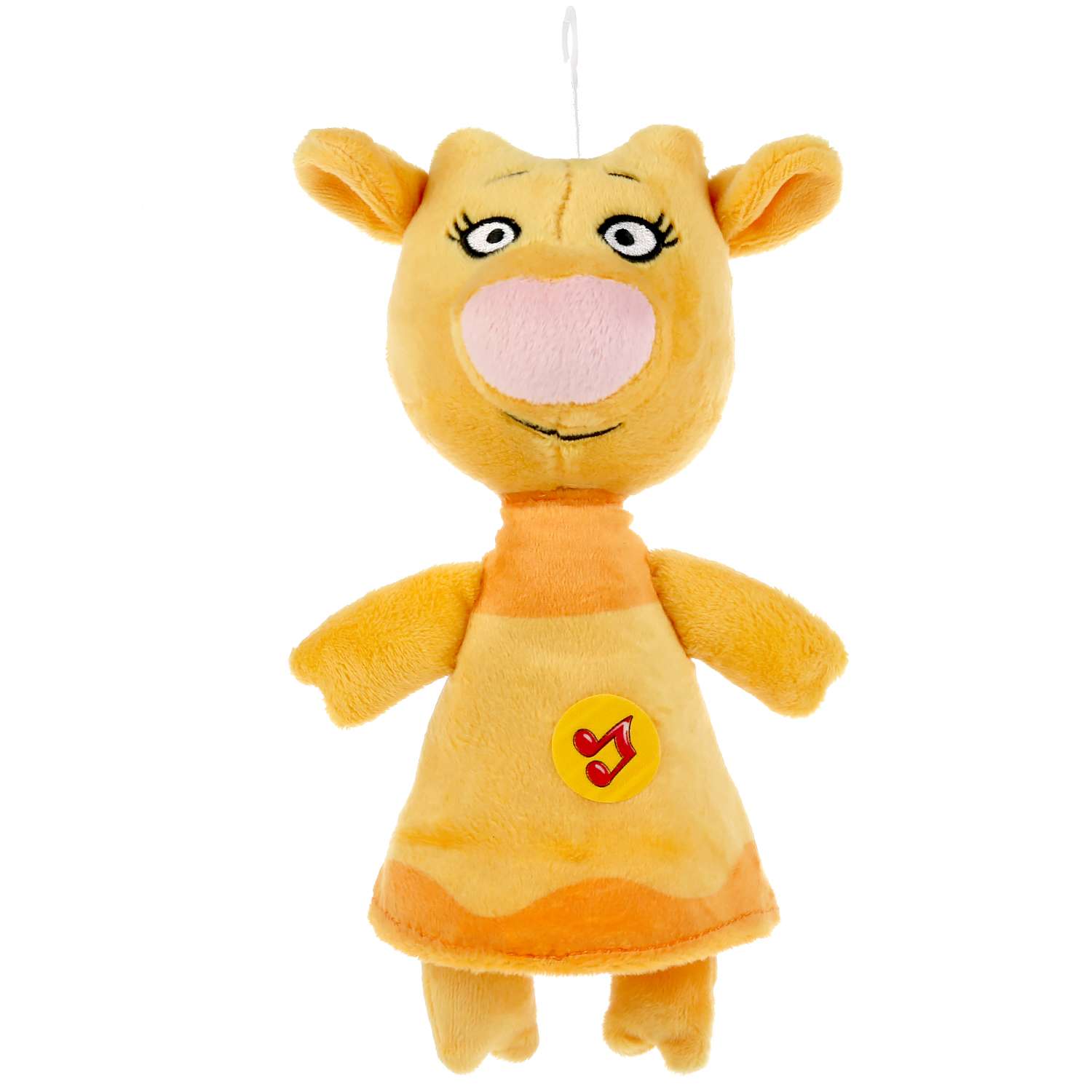 Интерактивная игрушка мягкая Мульти-Пульти Оранжевая корова Зо 21 см - фото 1