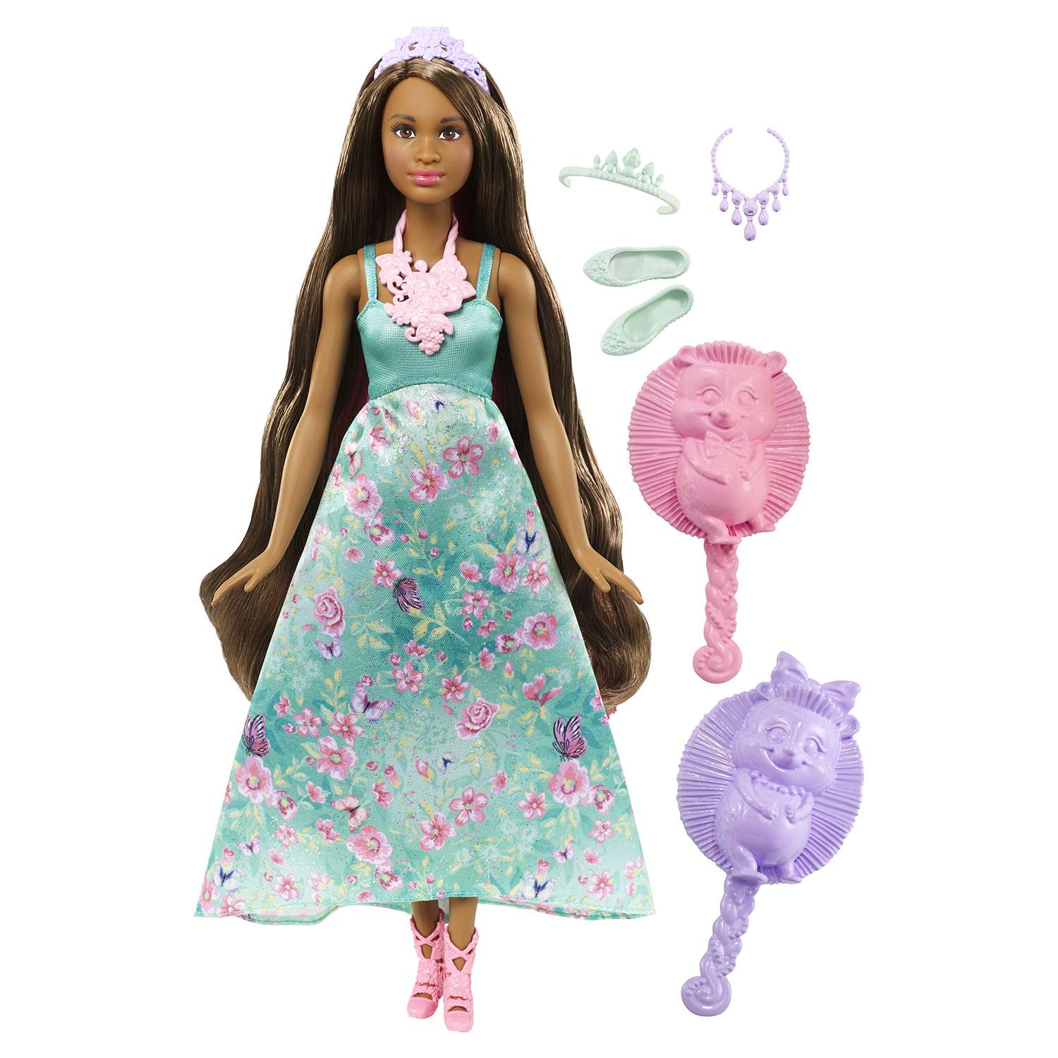 Кукла Barbie Принцессы с волшебными волосами в ассортименте DWH41 - фото 5