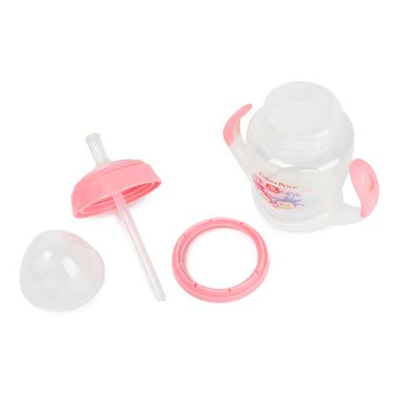 Поильник BabyGo Fisher Price 180мл Pink C1-0001