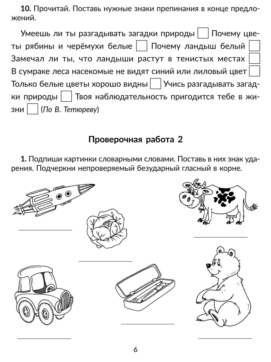 Книга ИД Литера Проверочные работы на все темы школьной программы по русскому языку. 1-4 классы - фото 5