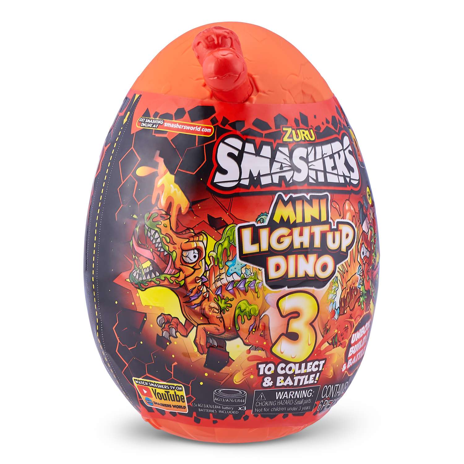 Набор игровой Smashers Огненное яйцо маленькое 7473SQ1 7473SQ1 - фото 7