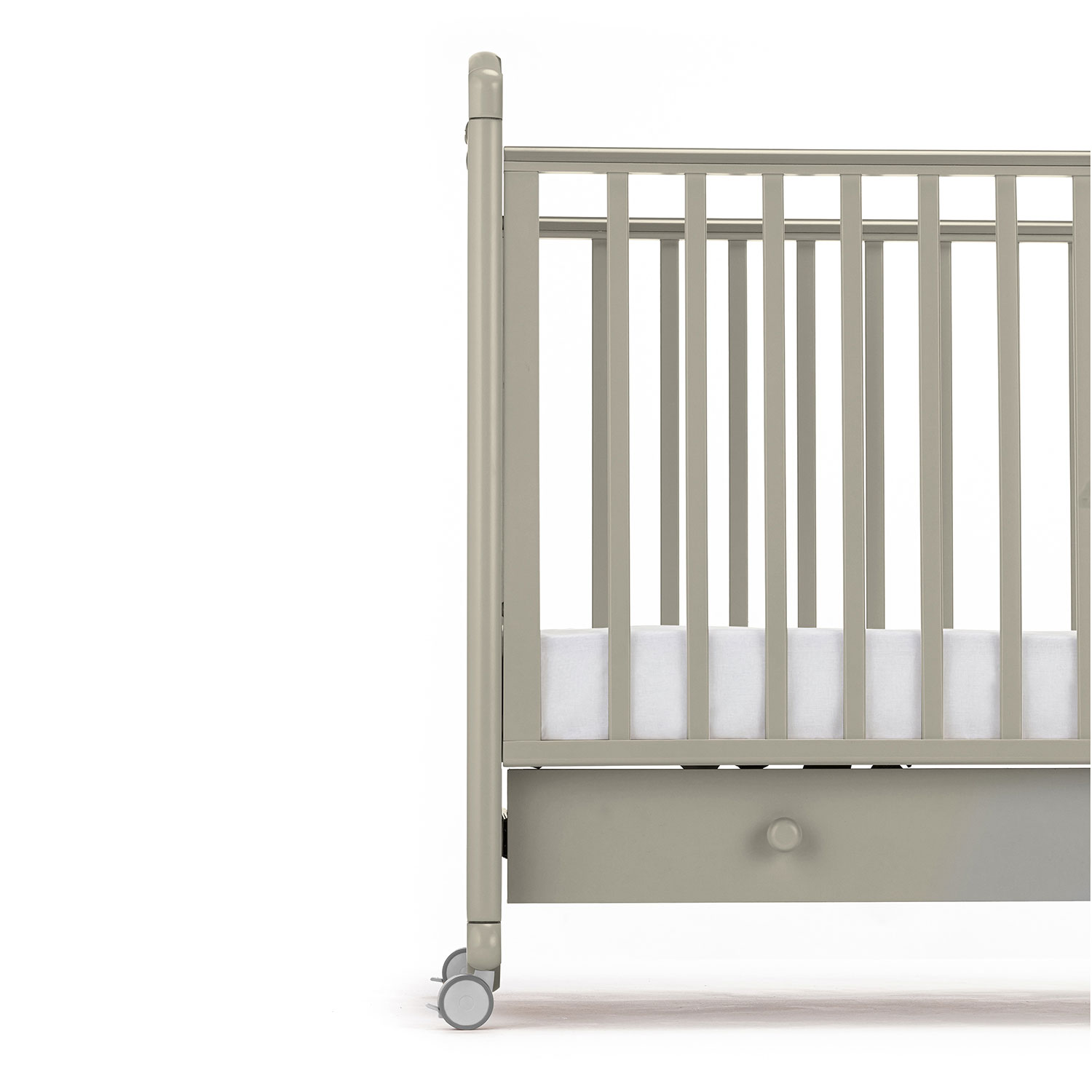 Детская кроватка Nuovita Lusso Dondolo прямоугольная, без маятника (серый) - фото 6