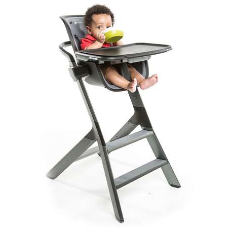 Стульчик для кормления 4Moms High chair 2.1 Черный-Серый