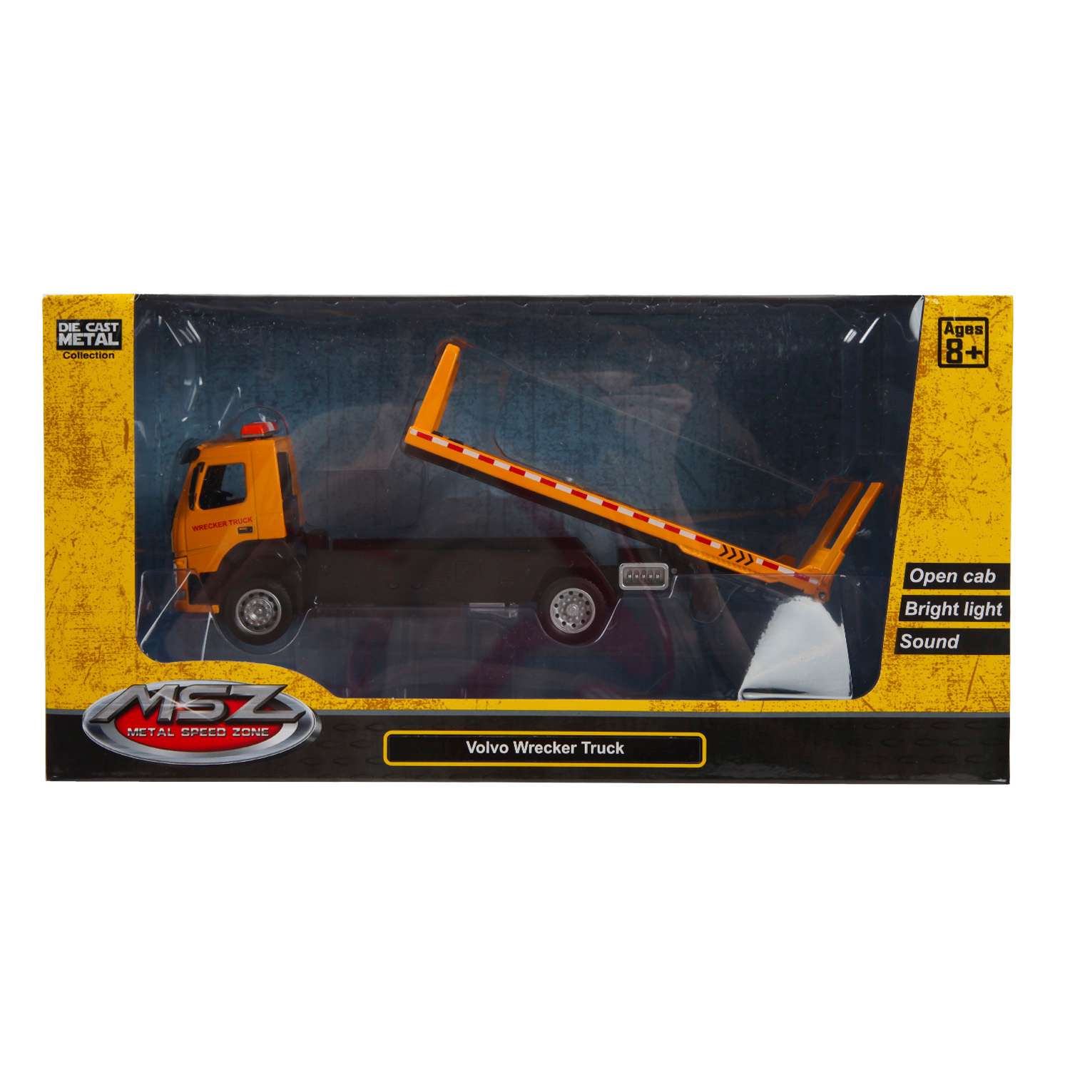 Машина MSZ 1:51 Wrecker Truck Желтая 68475 68475 - фото 6