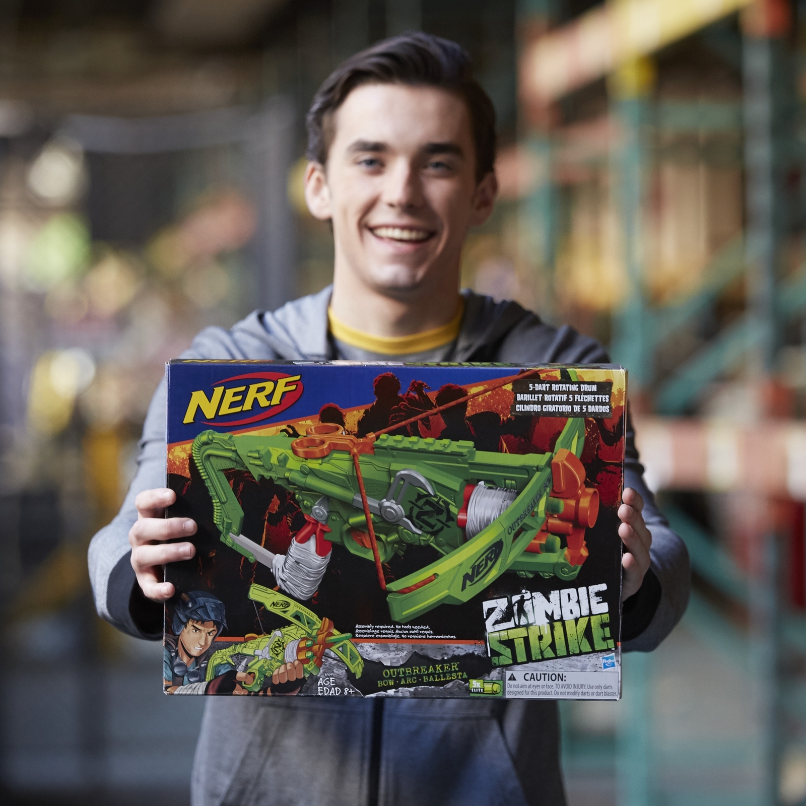 Бластер Nerf Zombie Strike Outbreaker - фото 6