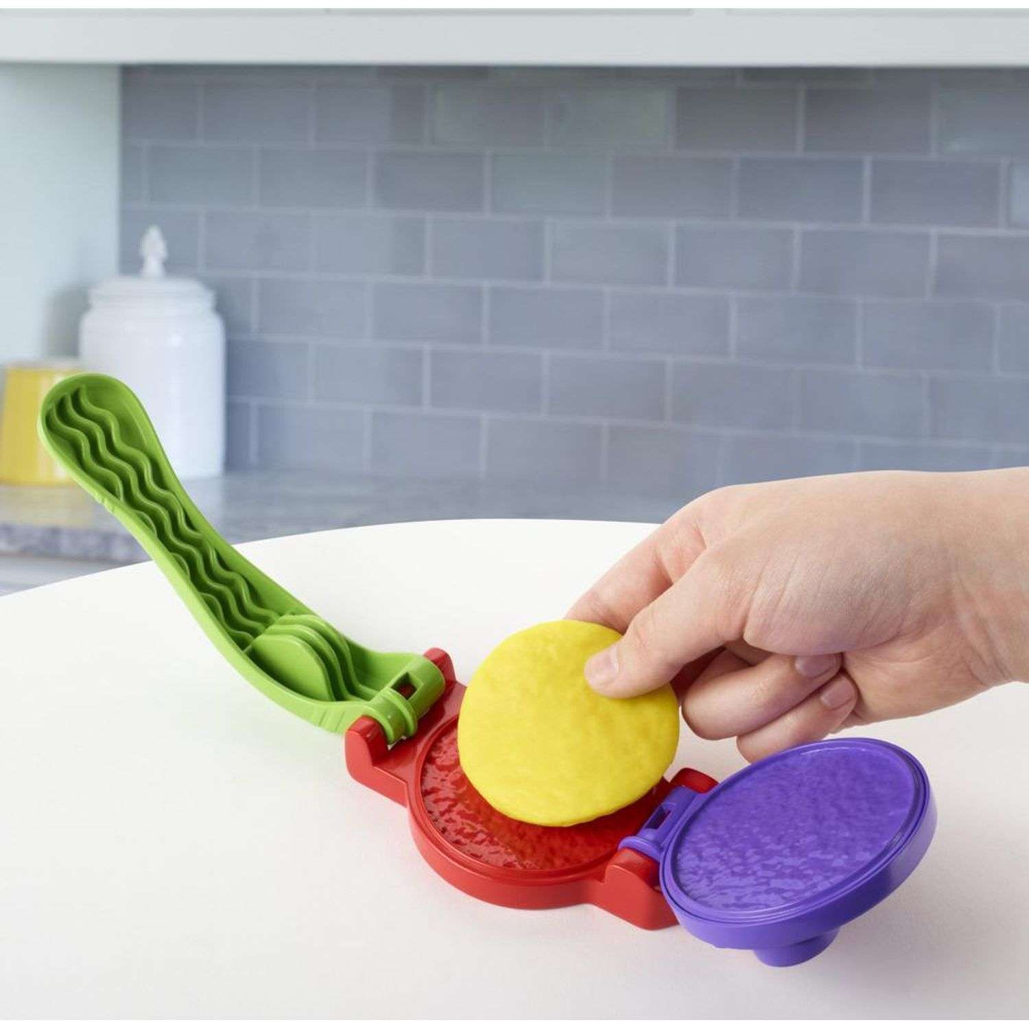 Набор игровой Play-Doh Масса для лепки Любимые блюда Тако E74475L0 - фото 7