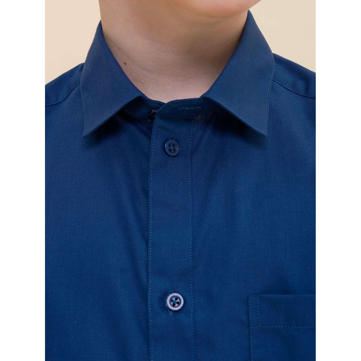 Рубашка PELICAN BWCJ8046/Синий(41) - фото 4