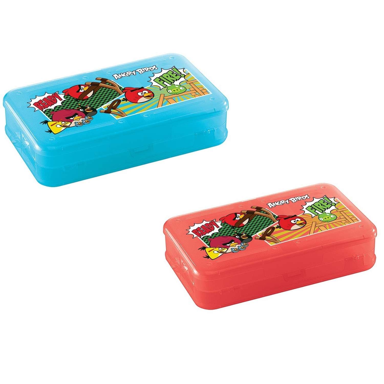 Коробка для мелочей Пластишка с декором Angry Birds в ассортименте - фото 1