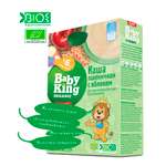 Каша детская Baby King Organic безмолочная пшеничная с яблоком 175гр с 6 месяцев