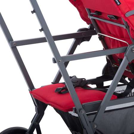 Прогулочная коляска JOOVY Caboose Graphite Ultralight Красная