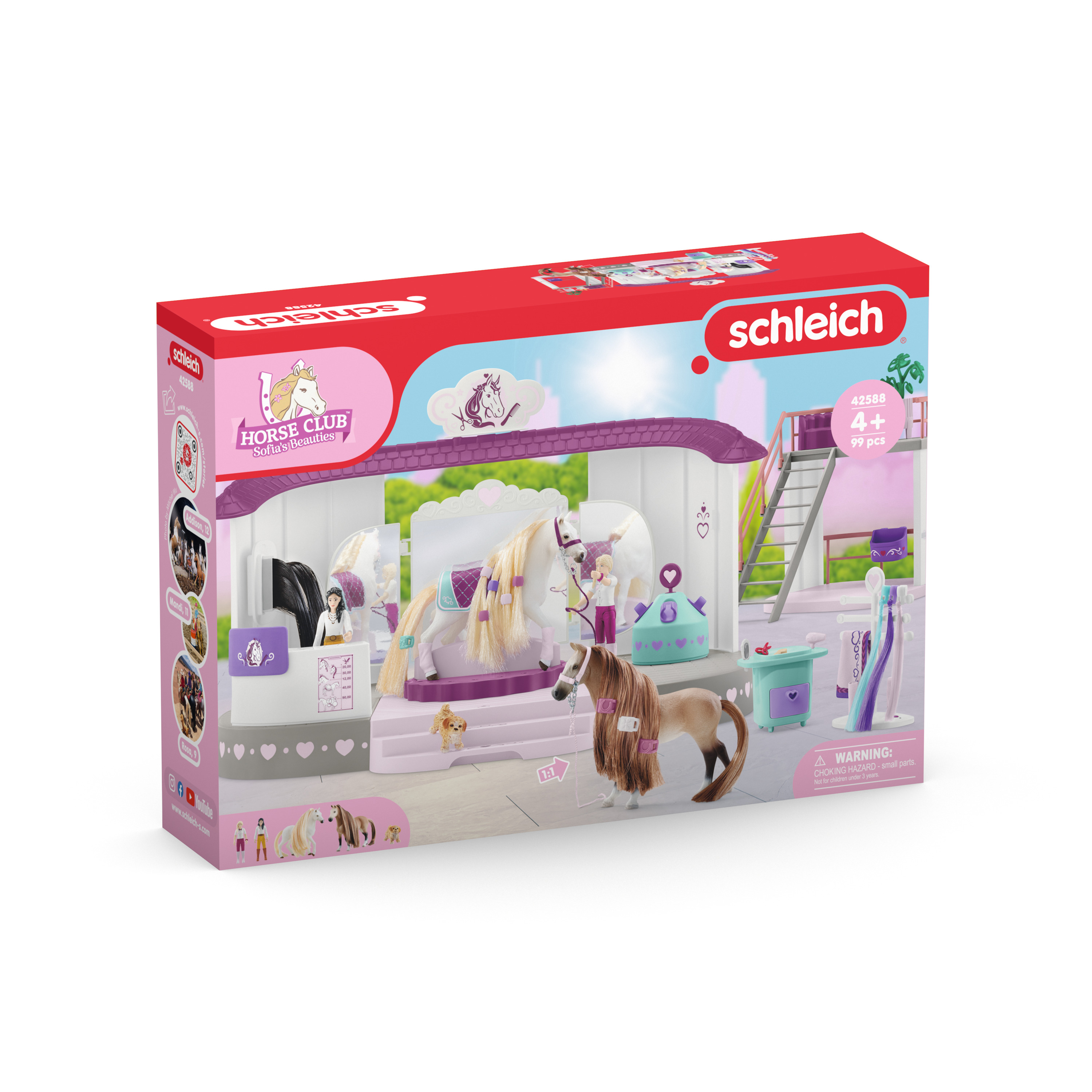 Игровой набор SCHLEICH для ухода за лошадьми во время турнира - фото 12