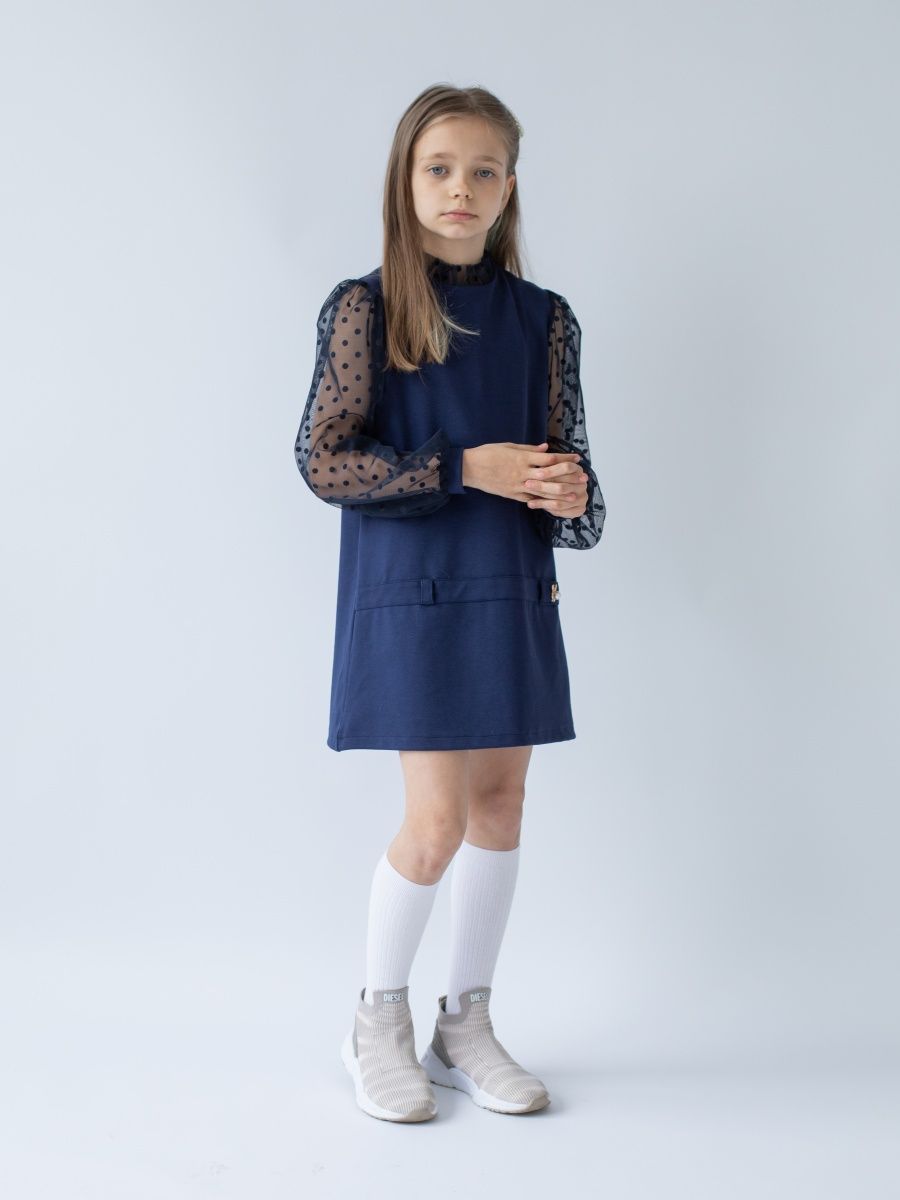 Платье KristiKlo KK-SS23-schooldress-blue - фото 4