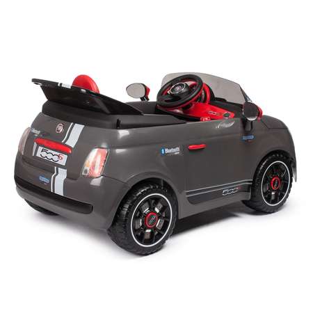 Электромобиль Peg-Perego ДУ Fiat 500 S Серый IGED1173