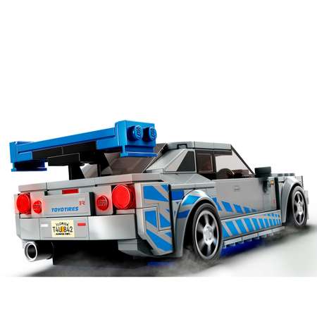 Конструктор детский LEGO Speed Champions Автомобиль Skyline GT-R R34 76917