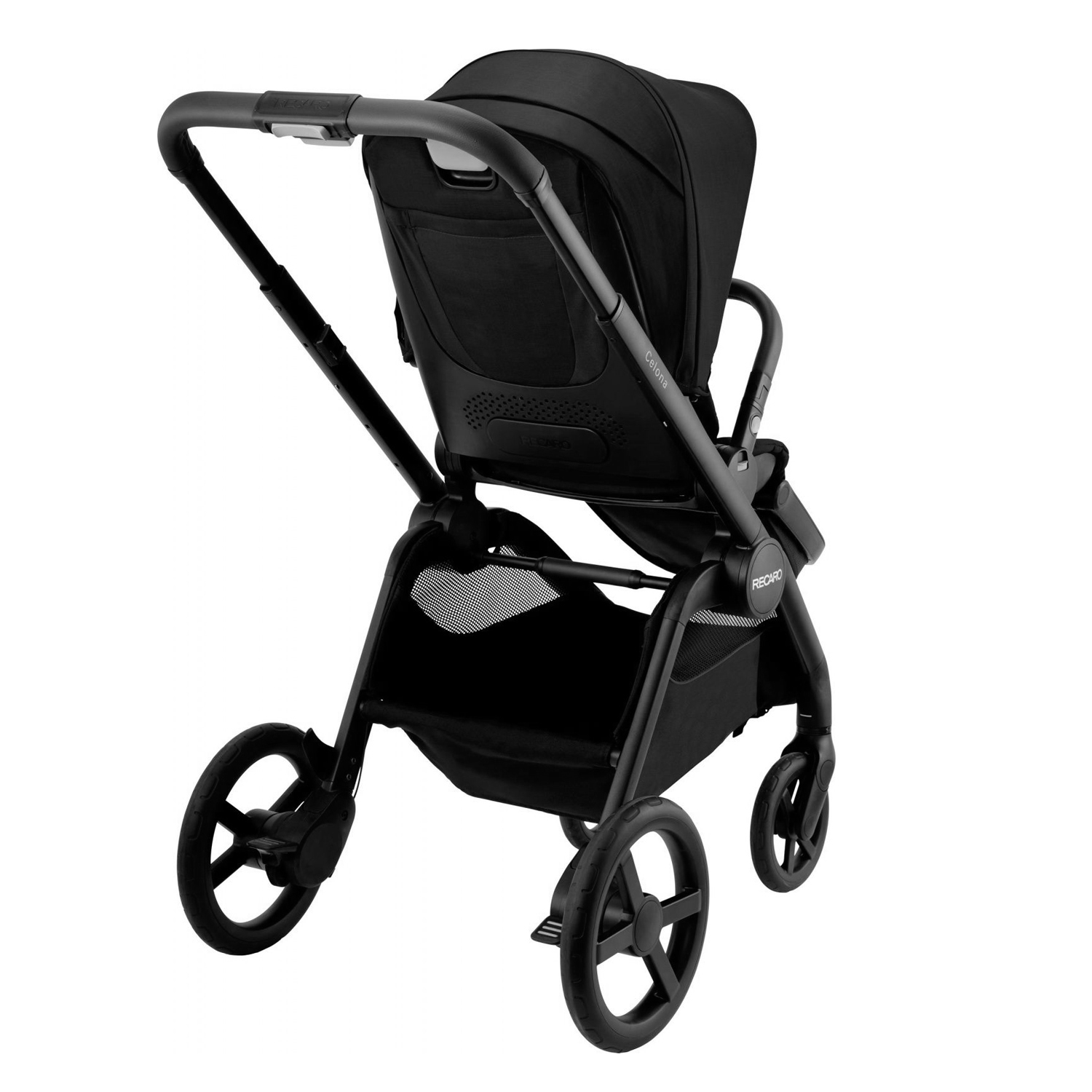 Коляска прогулочная Recaro Celona шасси Silver Select Night Black - фото 6