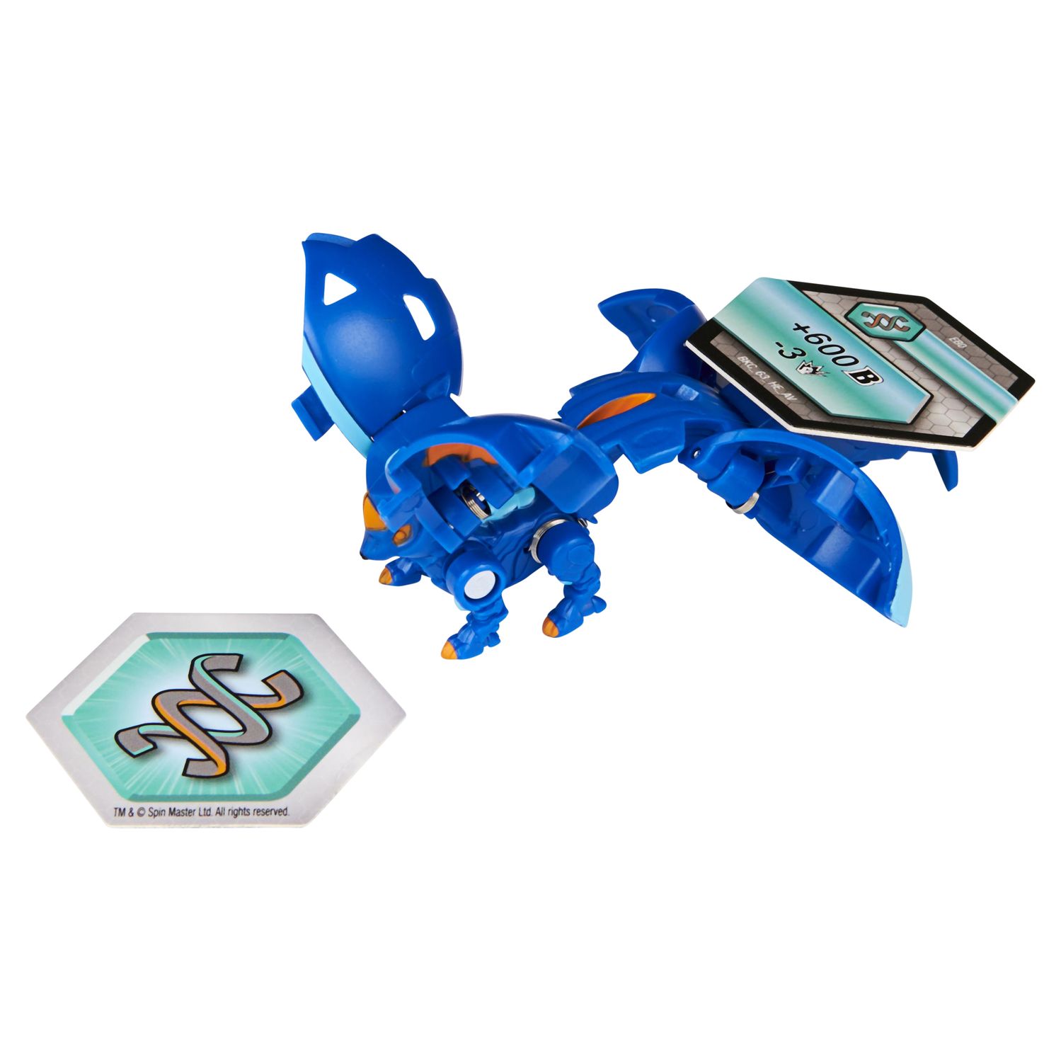 Фигурка-трансформер Bakugan S3 Ультра Carbuncle Blue 6061538/20132902 - фото 3