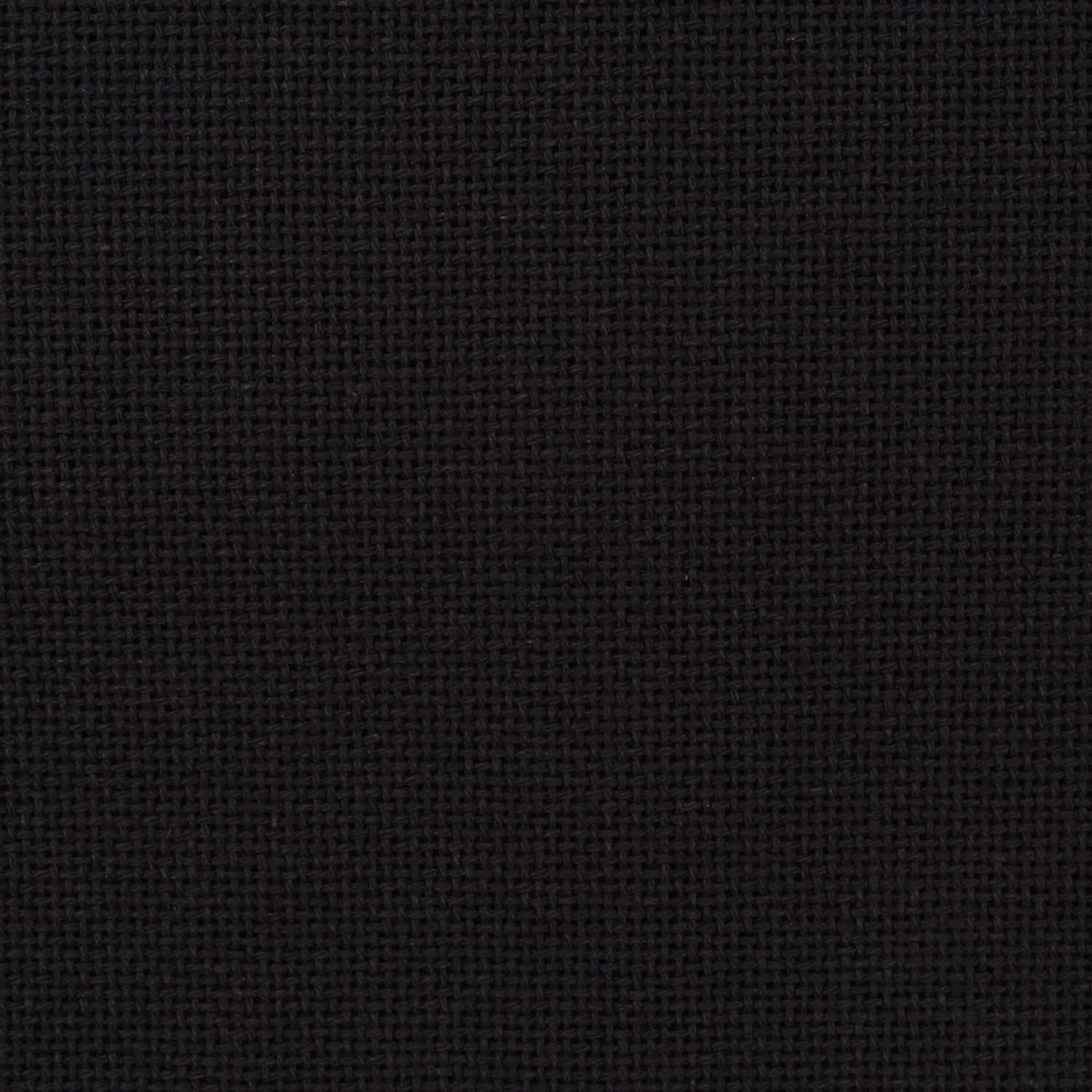 Канва Zweigart для вышивания 27ct 100% хлопок 50x70см черный - фото 2