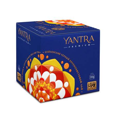Чай Премиум Yantra чёрный крупнолистовой стандарт OPA 100 г