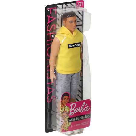 Кукла Barbie Игра с модой Кен в безрукавке GDV14
