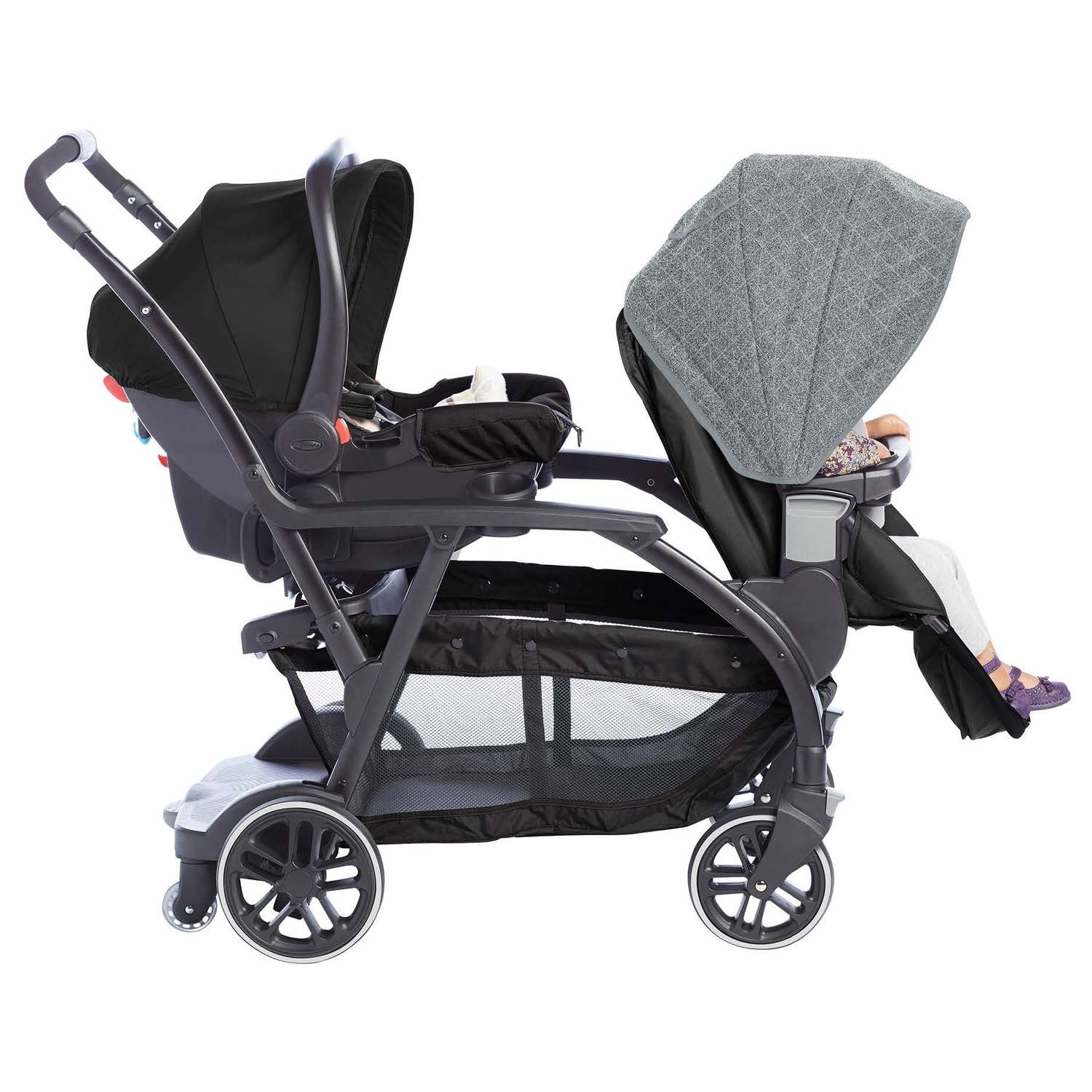 Graco modes 2025 duo stroller shift