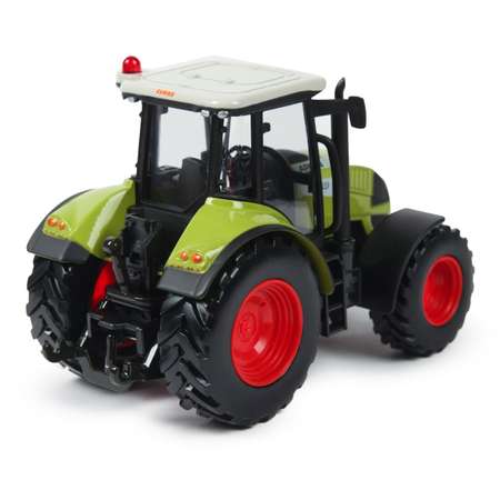 Машинка Mobicaro 1:32 Claas Tractor с загоном для лошадей 144014