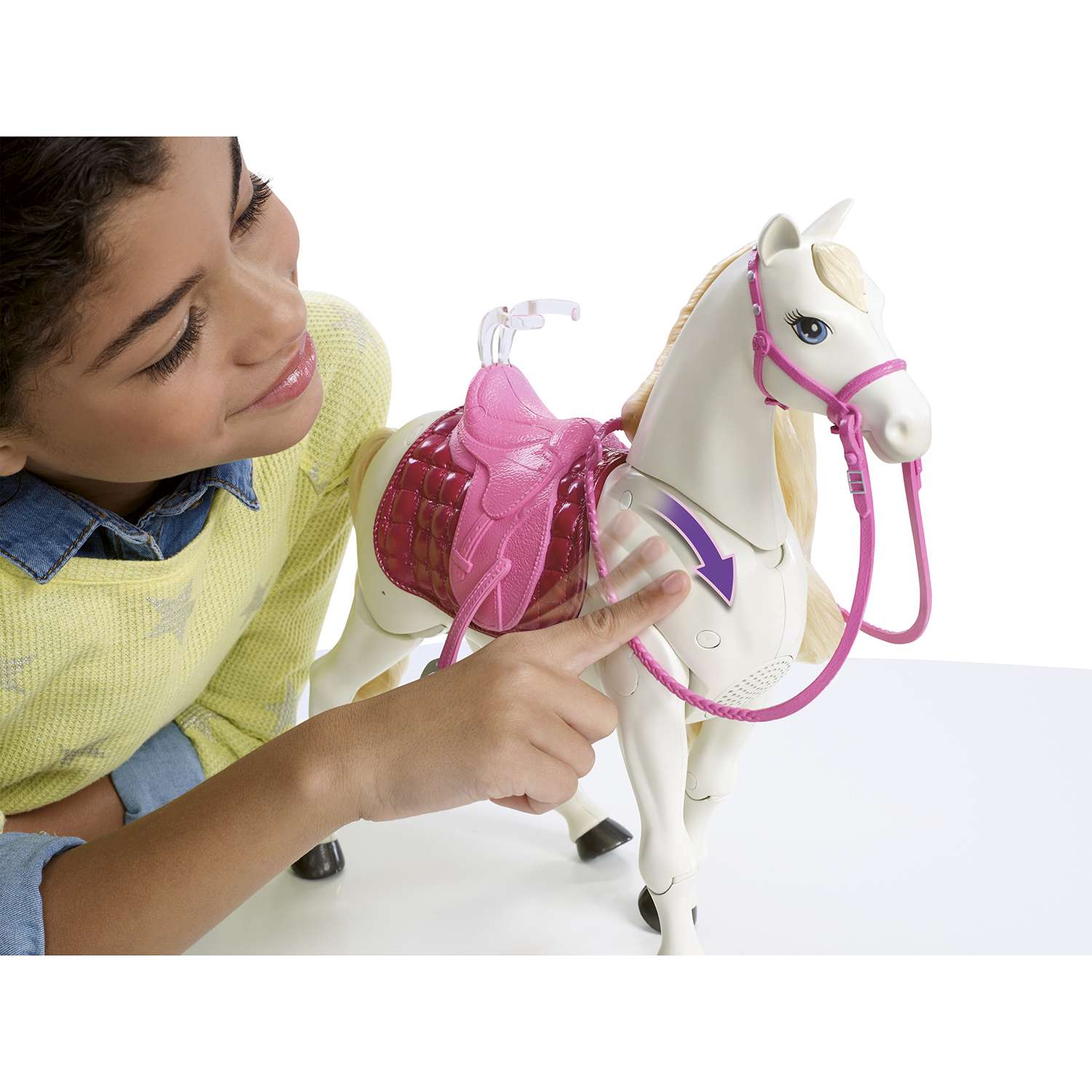 Кукла Barbie Barbie и лошадь мечты FRV36 - фото 7