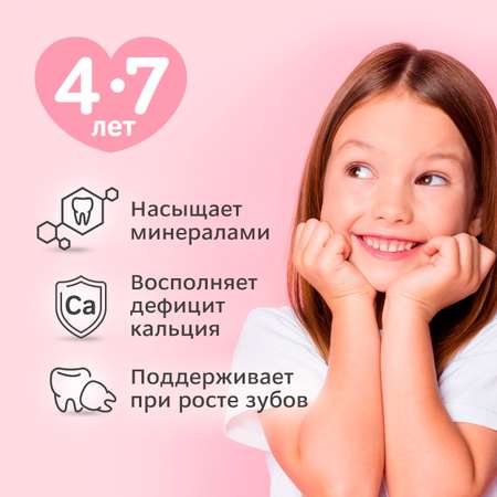 Зубная паста R.O.C.S. Kids Ягодная фантазия со вкусом малины и клубники