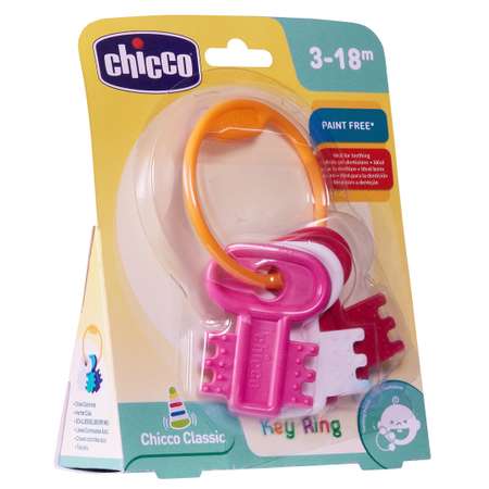 Игрушка Chicco развивающая Ключи Pink