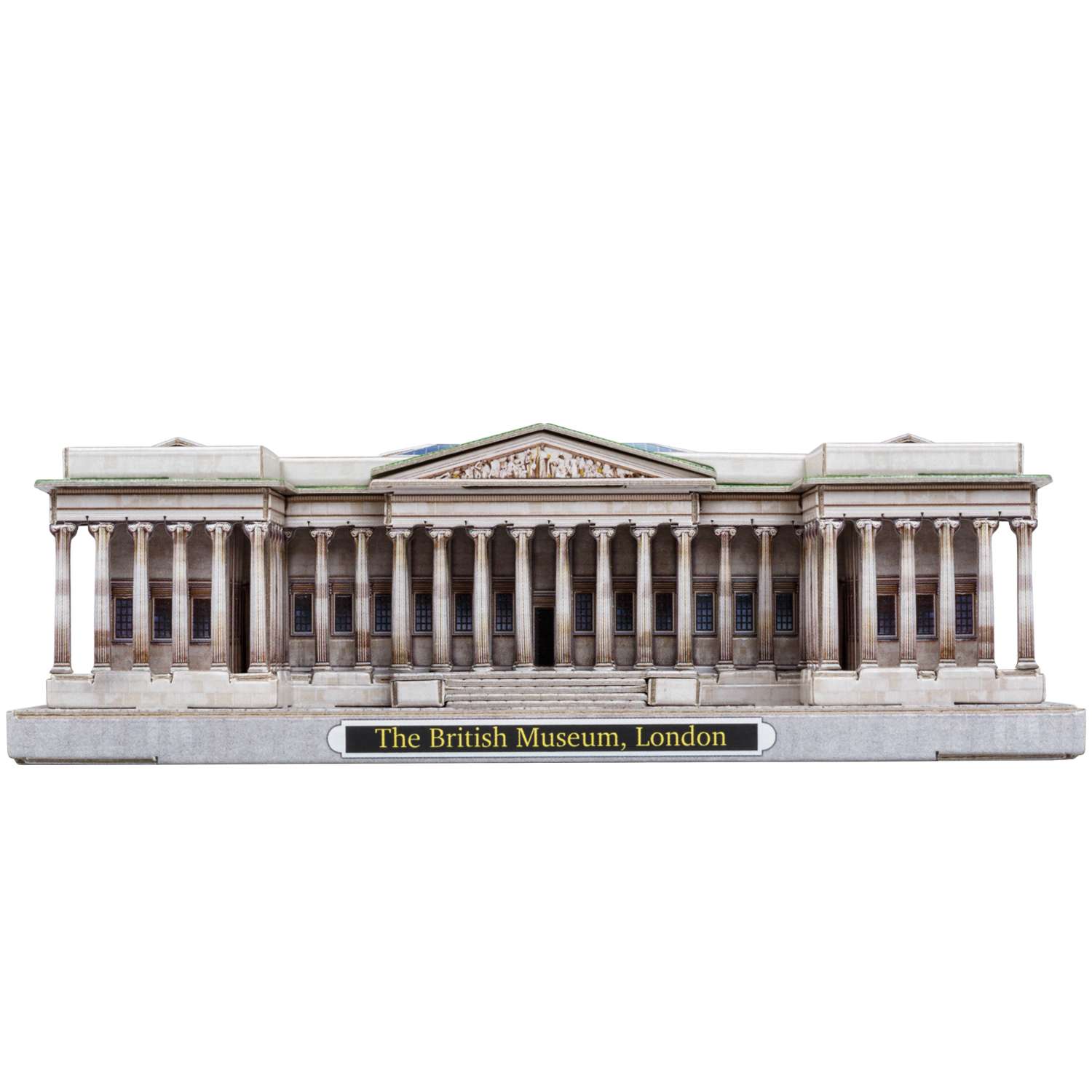 Сборная модель Умная бумага Города в миниатюре Британский музей Лондон 583 583 - фото 1