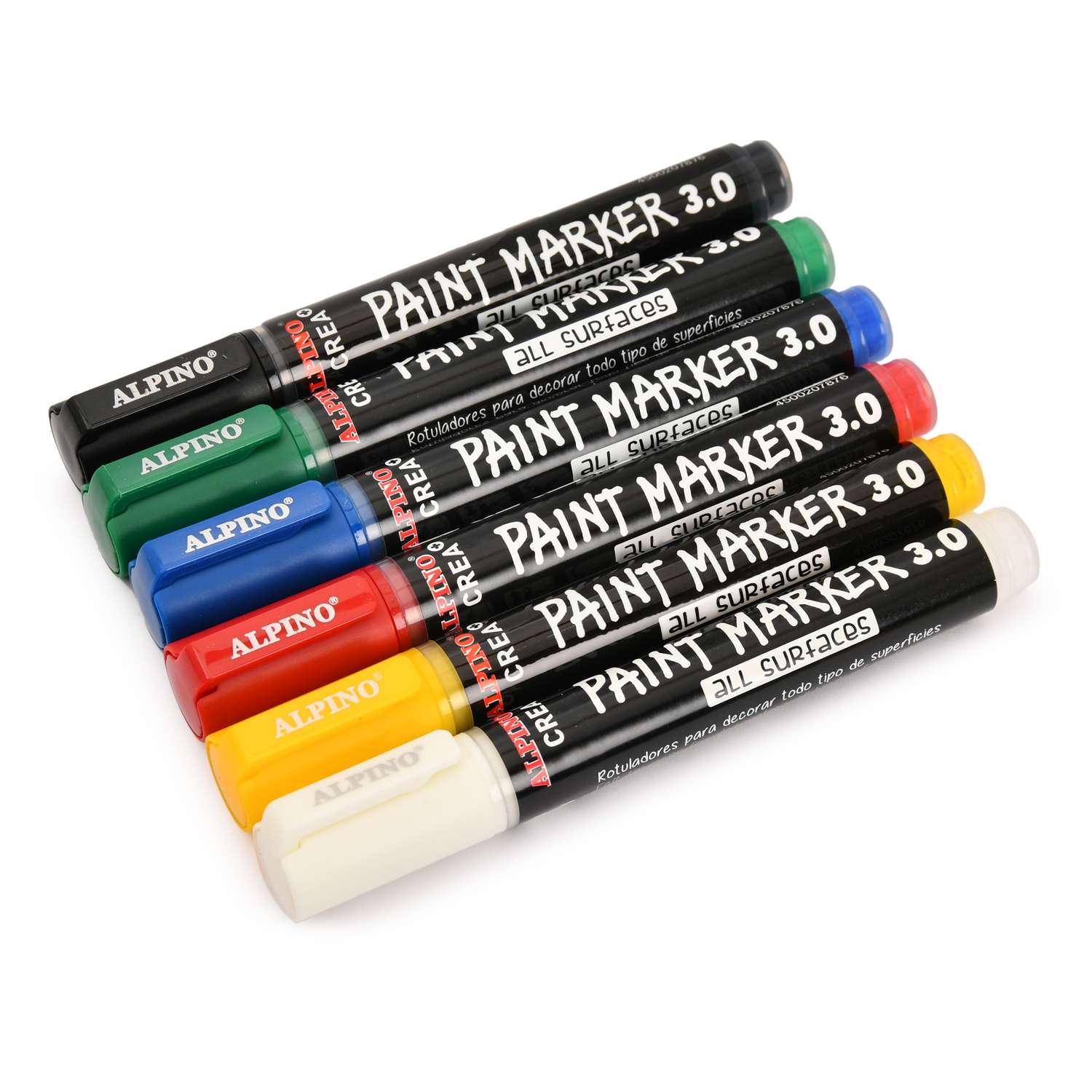 Фломастеры ALPINO Paint Marker 6цветов AR000166 - фото 2