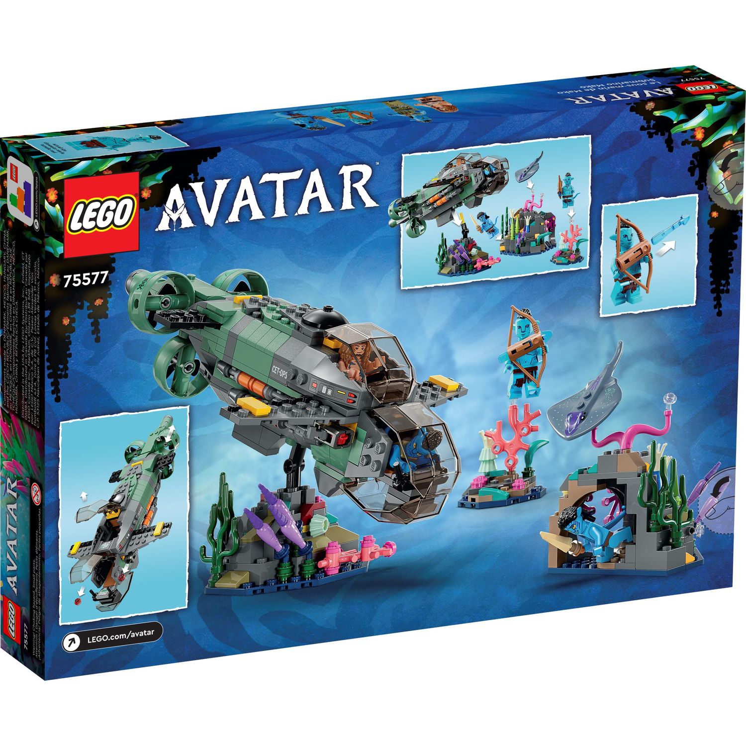 Конструктор LEGO Avatar Подводная лодка Мако​ 75577 - фото 10