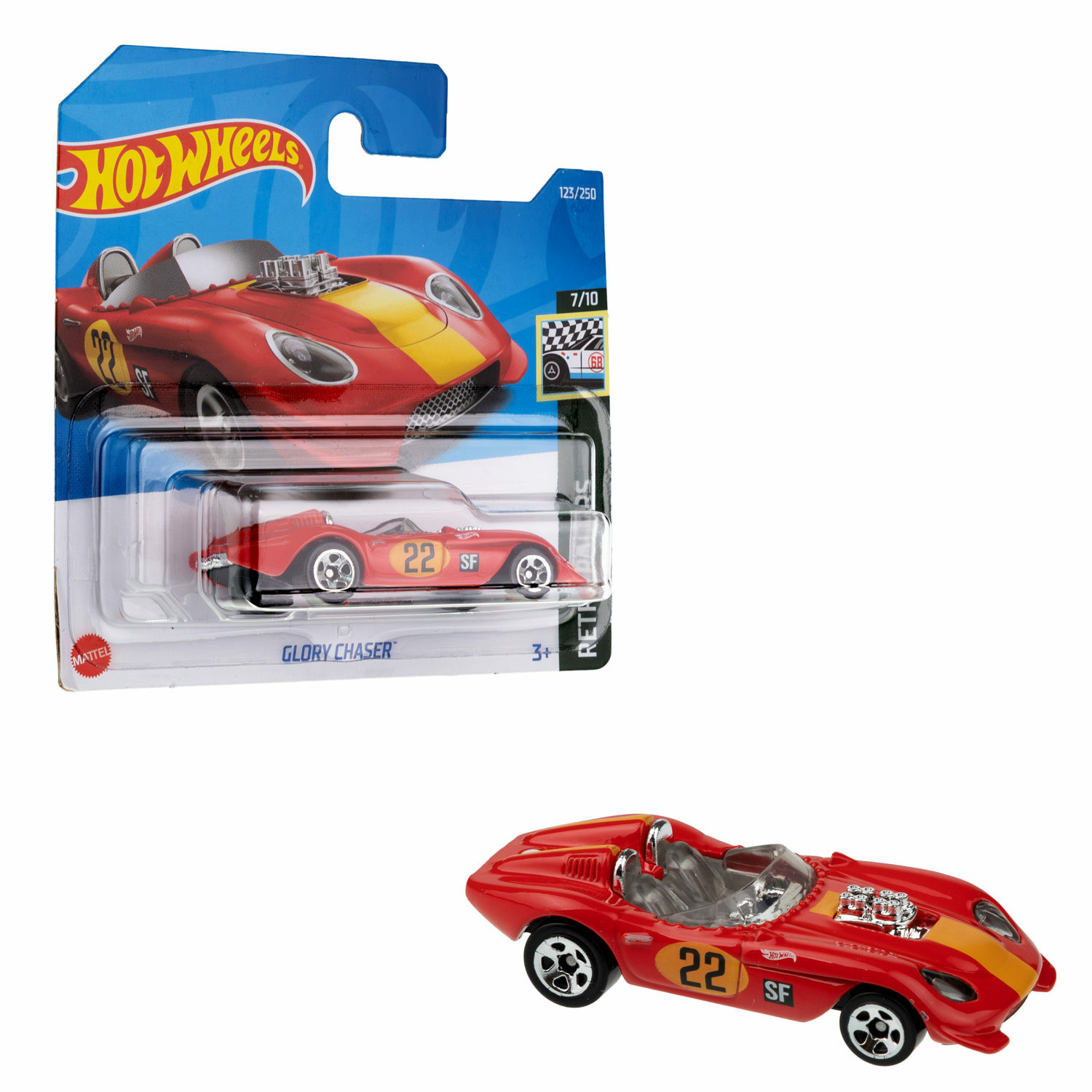 Коллекционная машинка Hot Wheels Glory chaser купить по цене 572 ₽ в  интернет-магазине Детский мир