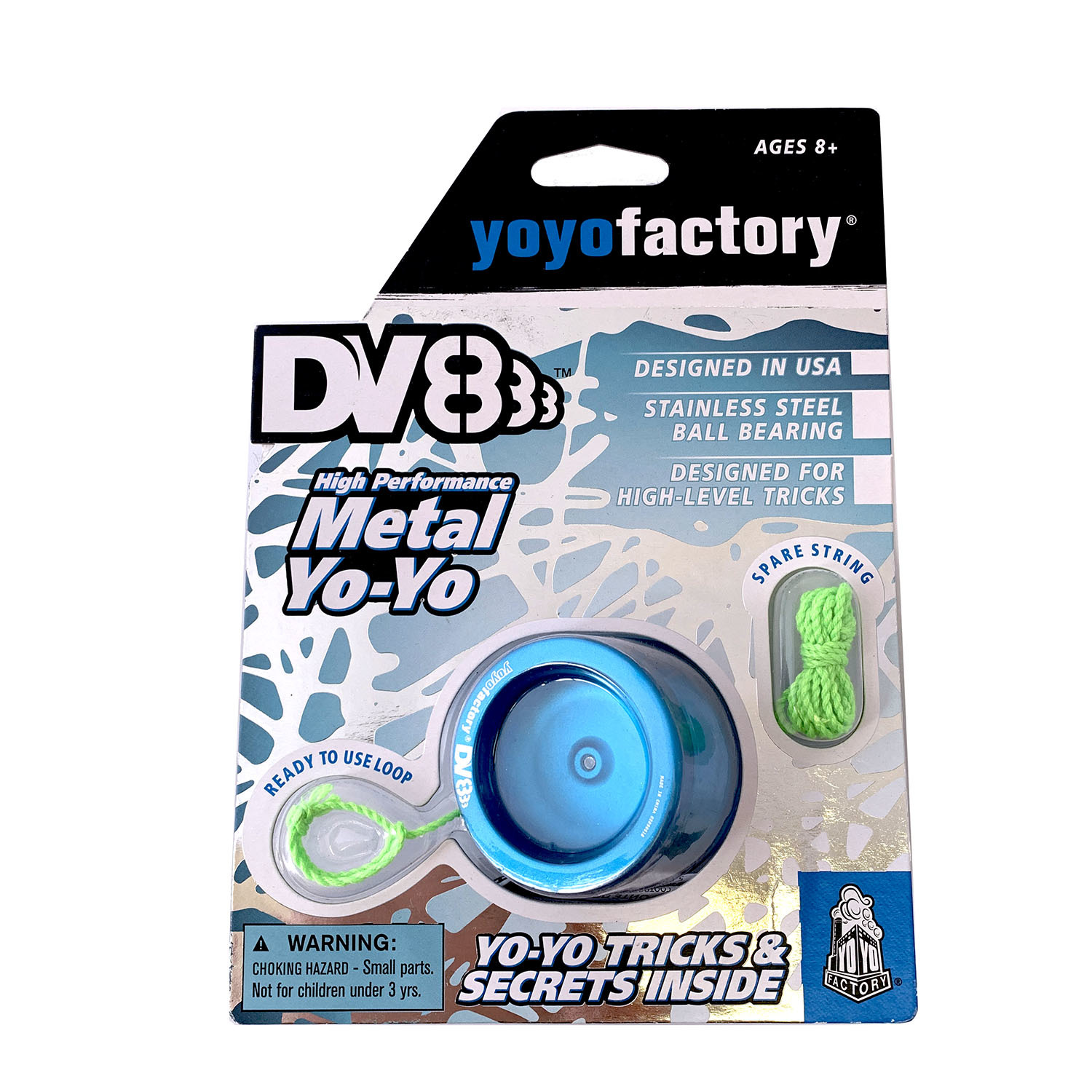 Игра YoYoFactory Йо-Йо DV888 Синий YYF0010/blue - фото 2