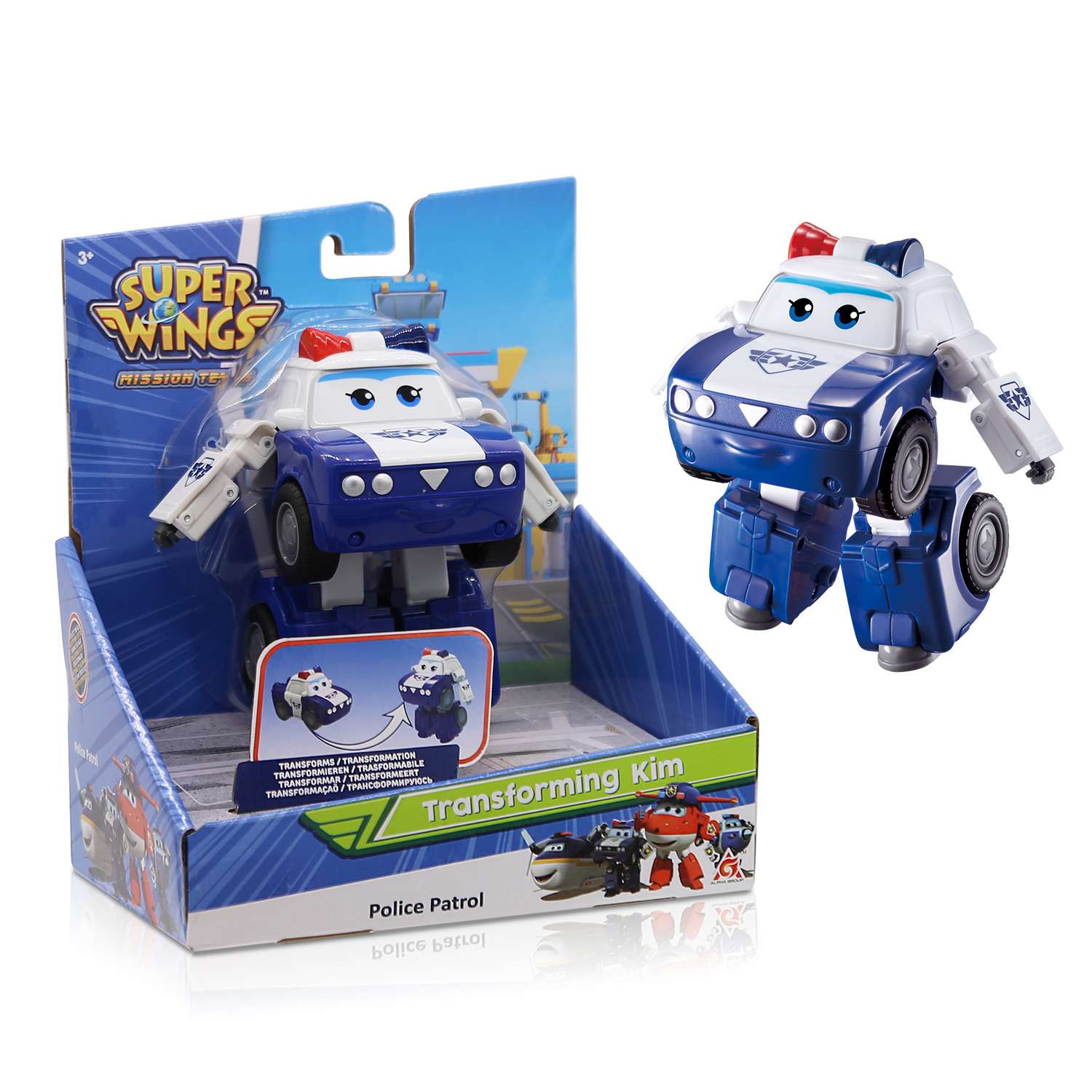 Трансформер Super Wings Ким EU730233 EU730233 - фото 4