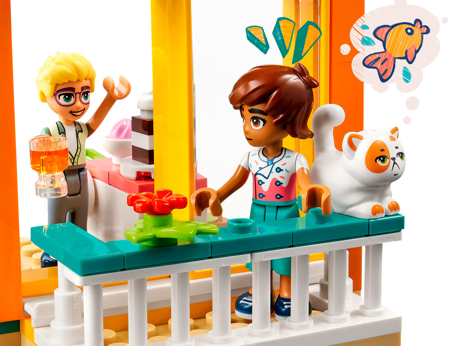 Конструктор детский LEGO Friends Комната Лео 41754 - фото 7