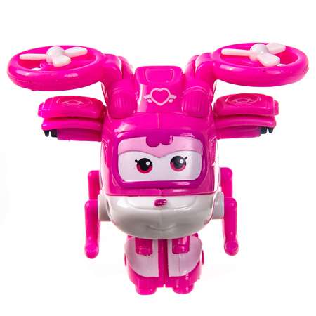 Самолет Super Wings Заряженный Диззи розовый