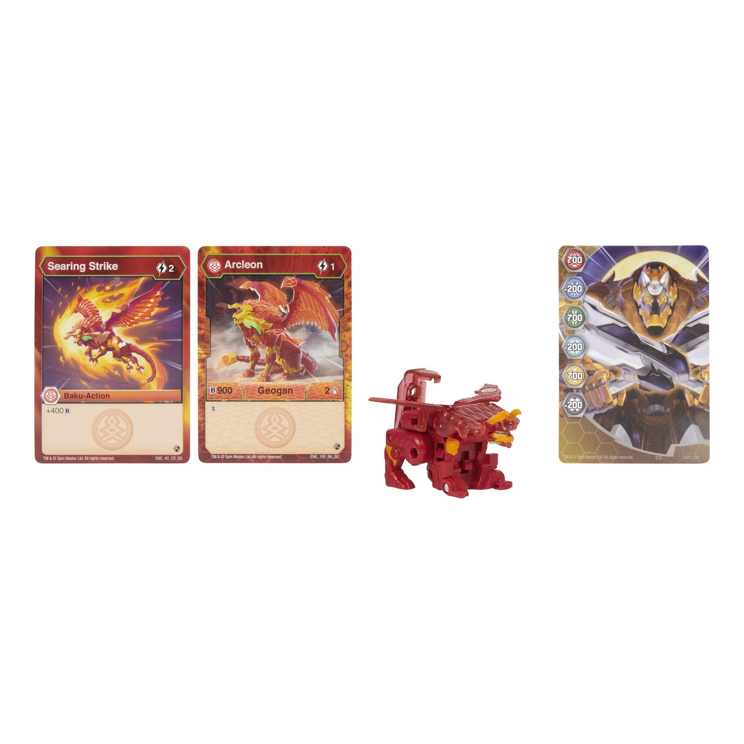 Фигурка-трансформер Bakugan Геоган S3 Manticore Red 6059850/20129002 - фото 1