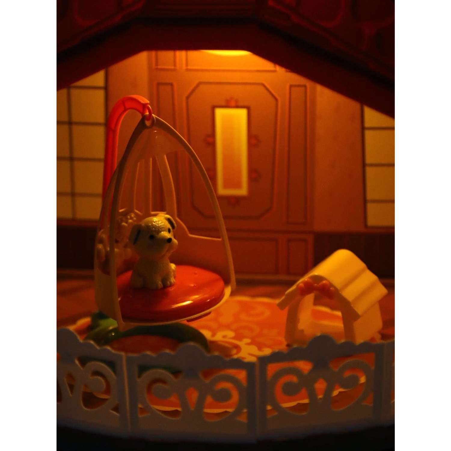 Кукольный домик Наша Игрушка игровой набор со световыми эффектами в комплекте 168 деталей 651431 - фото 6