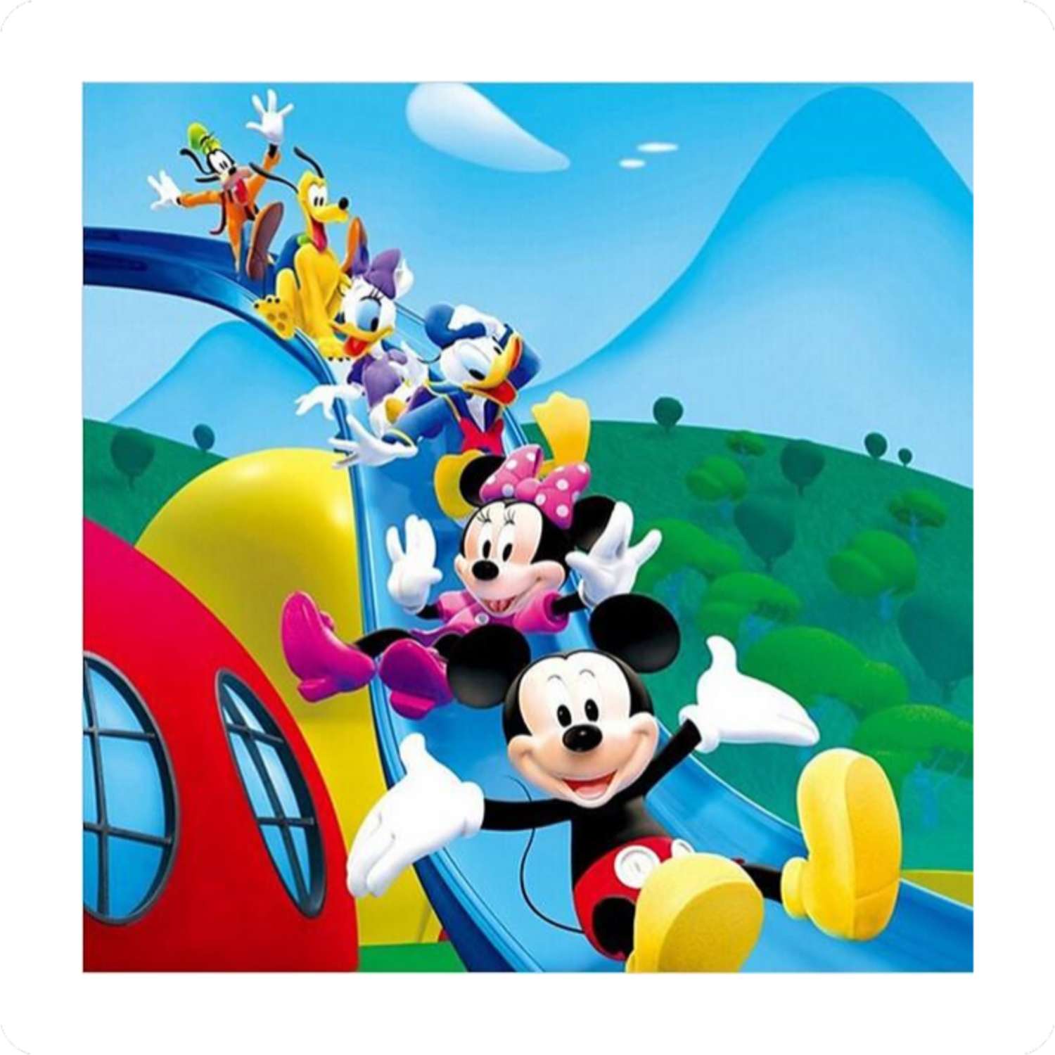 Набор для лепки Disney Клуб Микки Мауса Творческая мастерская (масса для лепки - 4 цв. по 50 г, аксесс., буклет) - фото 8