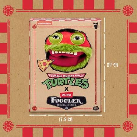 Игрушка мягкая FUGGLER Series 1 TMNT Рафаэль 15707D