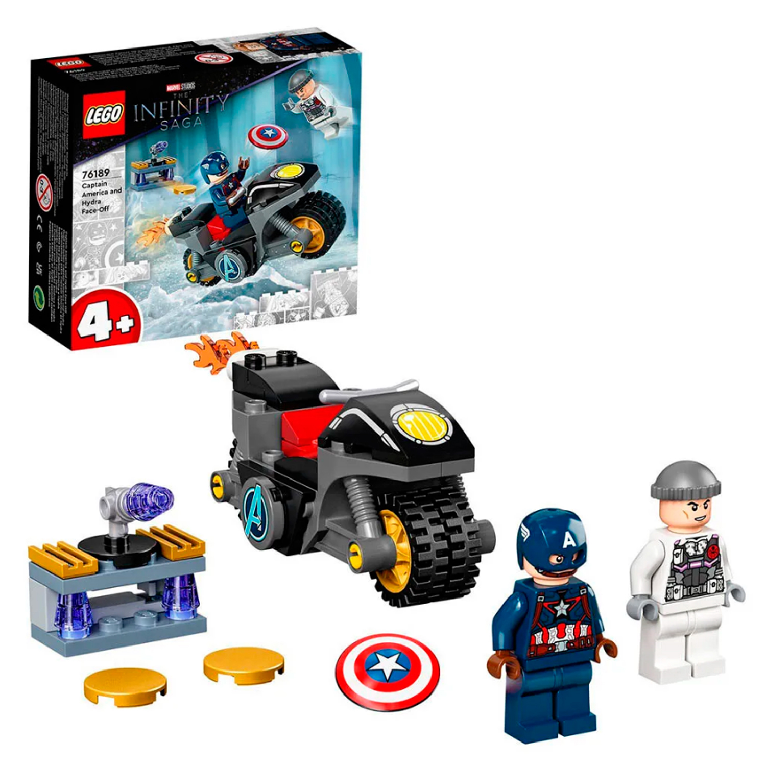 Конструктор детский LEGO Marvel Super Heroes Битва 76189 купить по цене  1075 ₽ в интернет-магазине Детский мир