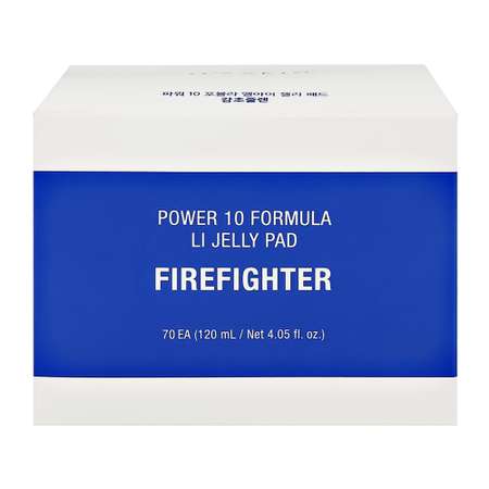 Диски для лица Its Skin Power 10 formula firefighter увлажняющие 70 шт