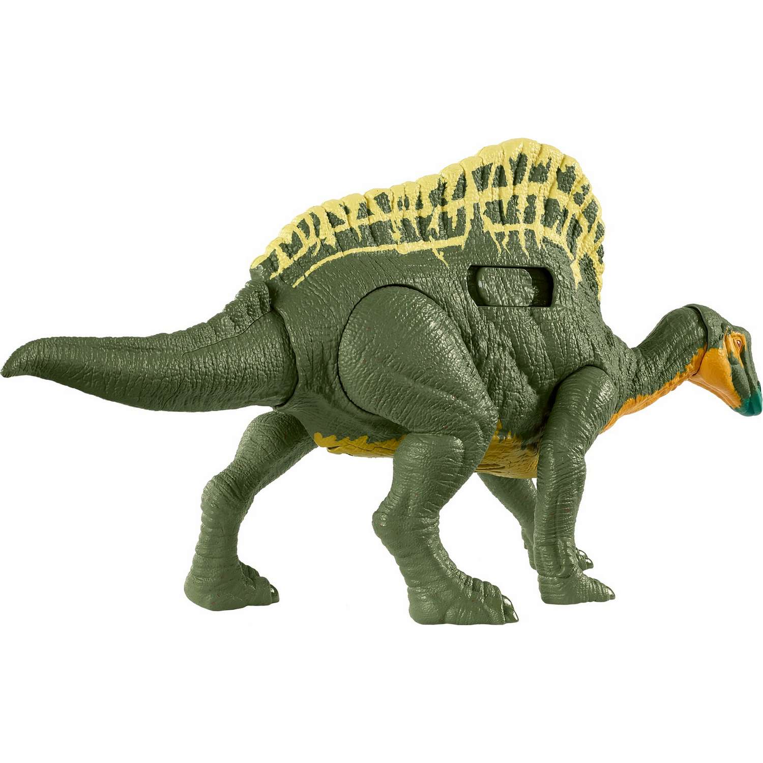 Фигурка Jurassic World Рычащий динозавр Уранозавр HBX38 - фото 4