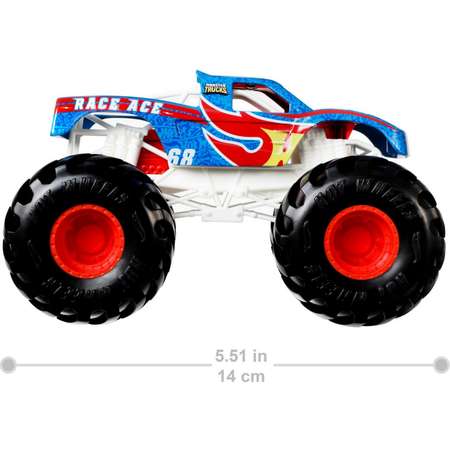 Машинка Hot Wheels Monster Trucks большой Рэйс Эйс GTJ37