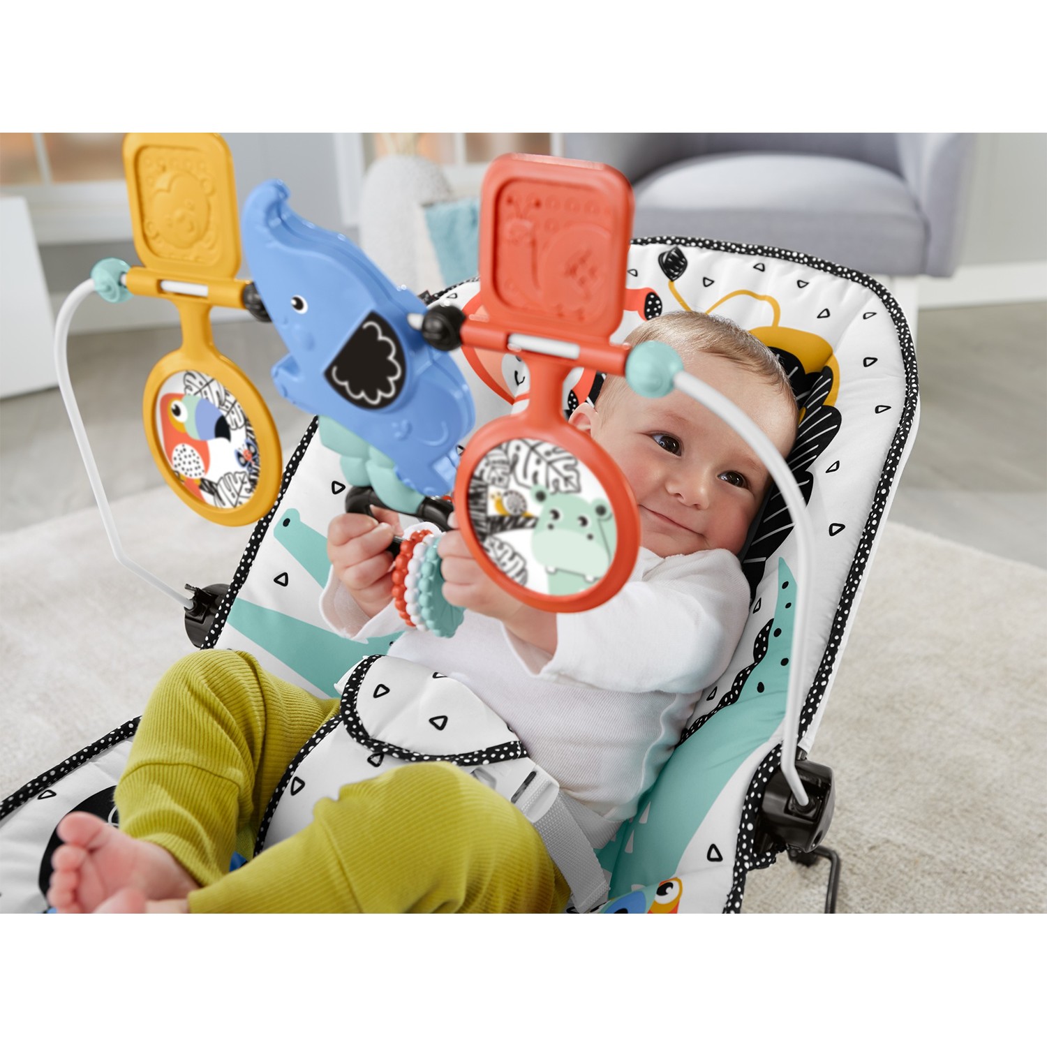 Кресло-качалка Fisher Fisher Price GNR00 - фото 13