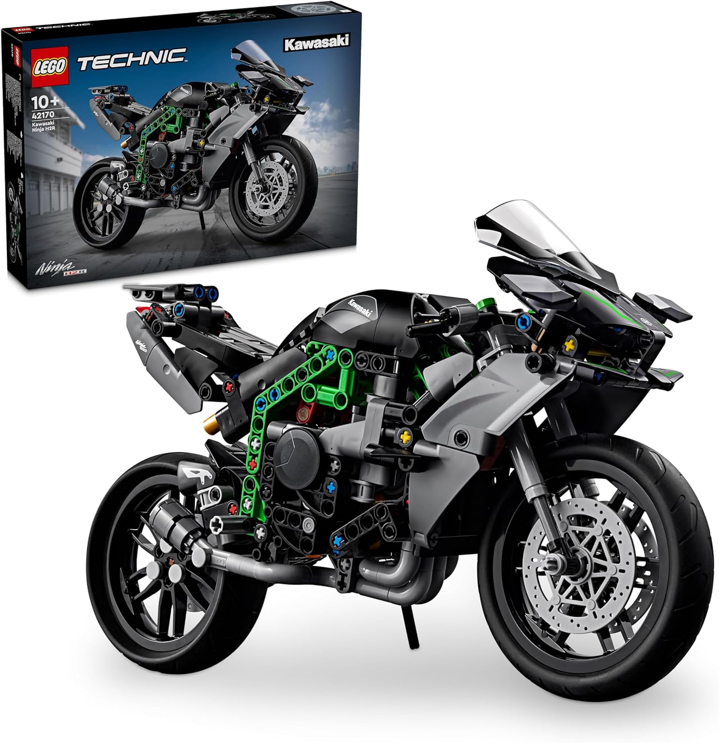 Конструктор LEGO Technic Мотоцикл Kawasaki Ninja H2R 42170 - фото 1