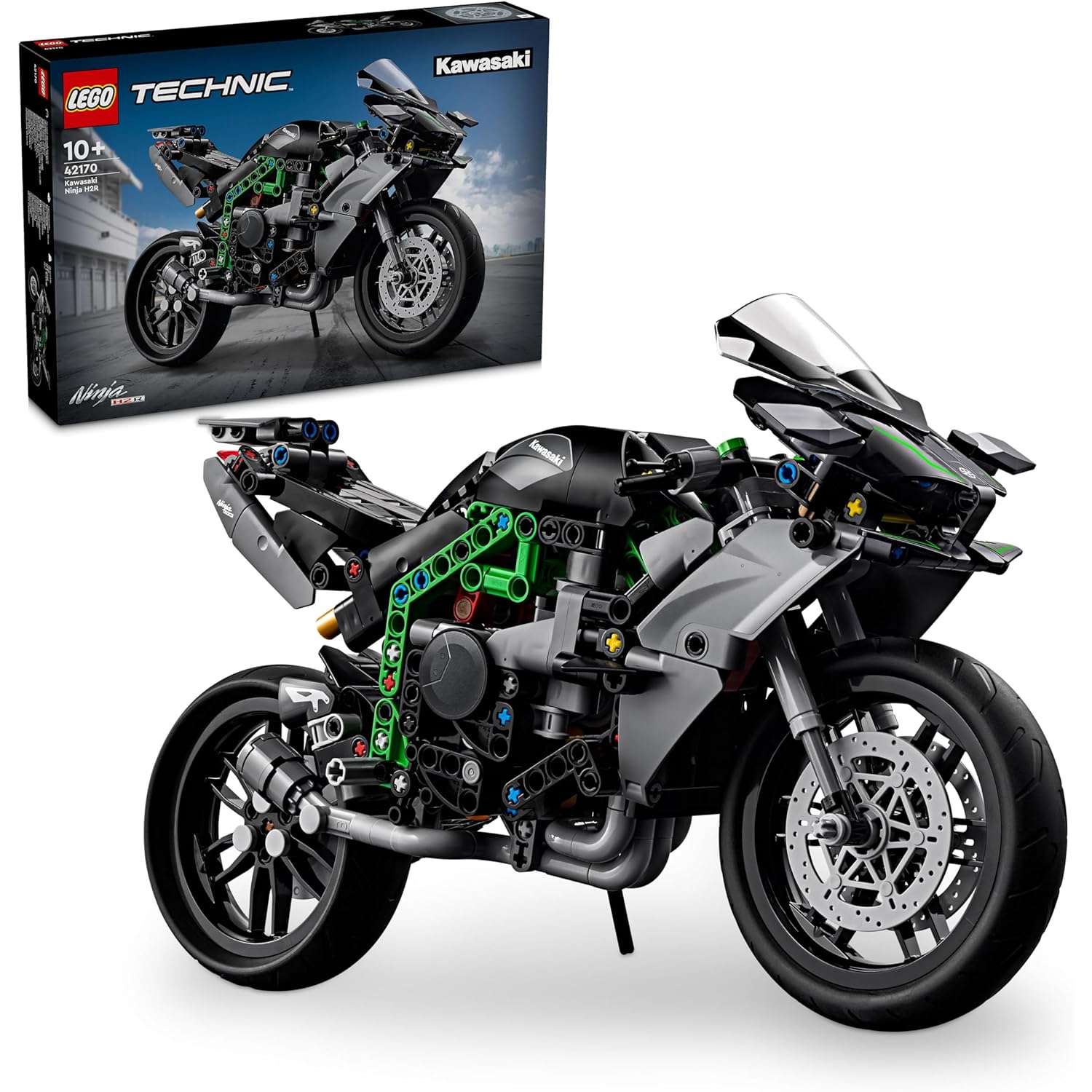 Конструктор LEGO Technic Мотоцикл Kawasaki Ninja H2R 42170 - фото 1